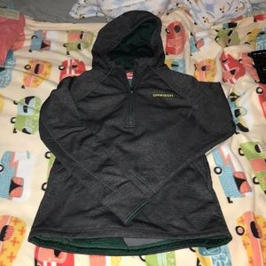 University of Oregon Half Zip💚💛